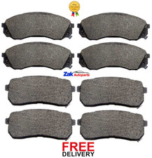 FOR KIA SEDONA 2.9 CRDi 2.7 V6 (2006-2012) FRONT & REAR BRAKE PADS SET *NEW*
