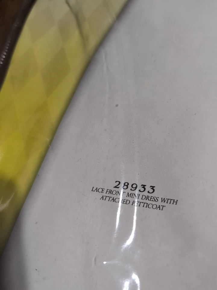 XX 28933 под обертками Luck O' ирландское платье с прикрепленной юбкой большой - Изображение 2 из 3