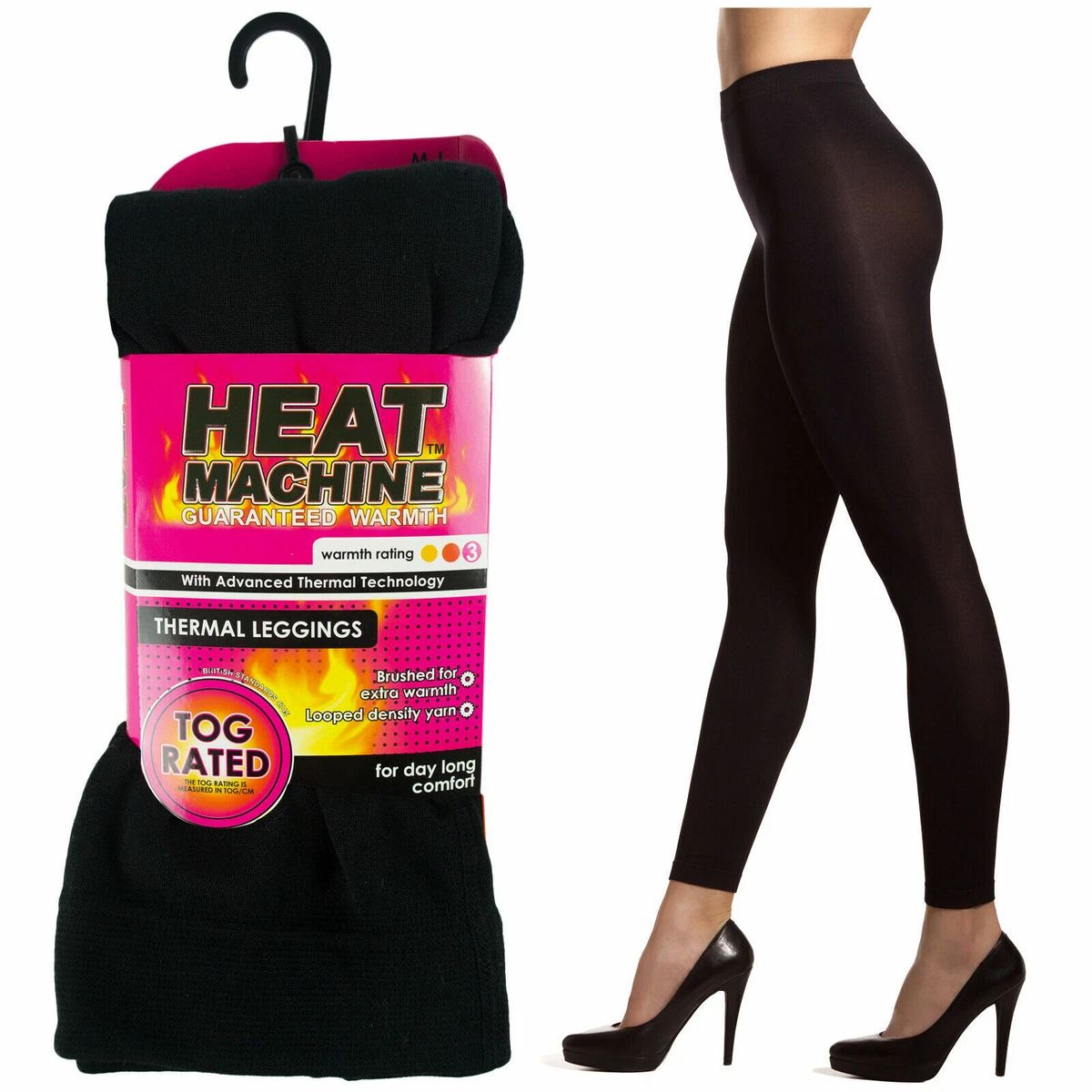 LADIES WINTER THERMAL TOG RATED HEAT MACHINE BRUSHED INSIDE