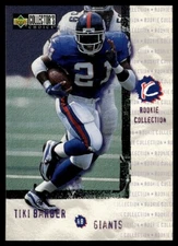 1997 Upper Deck Collector's Choice Rookie Collection Tiki Barber #335