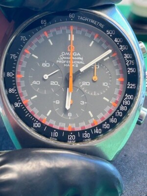 まゆ(2点) Vintage Omega Speedmaster Mark II Racing. 145.014. Build-Mod