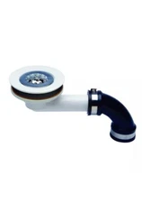 MUSTEE Drain Kit Matte White Durable Plastic Fit Shower Floor Model 3060 L/R New