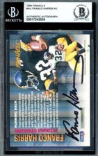 Franco Harris Cards, Rookie Card and Autographed Memorabilia Guide 13