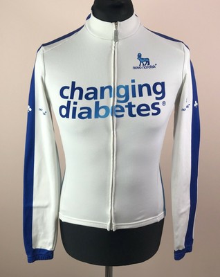 Nalini Novo Nordisk ''Changing Diabetes'' Long Sleeve Winter Jersey Men's Size XS