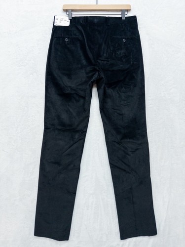 Bullock and Jones Stretch Corduroy Slacks Pants Black Size 34r NEW - Picture 5 of 5