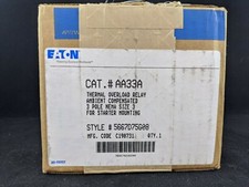 Eaton AA33A Thermal Overload Relay 3 Pole Size 3