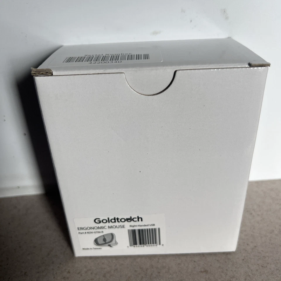 Goldtouch Right-Handed Comfort MOUSE – USB Wired Black/Silver KOV-GTM-R - Image 3 of 4