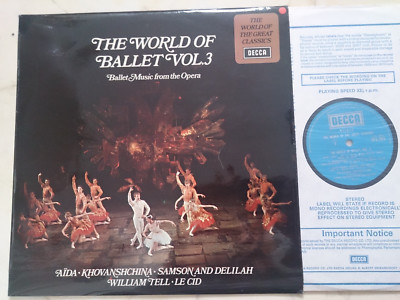 THE WORLD OF BALLET Vol.3 MUSIC FROM THE OPERA *UK DECCA SPA203*
