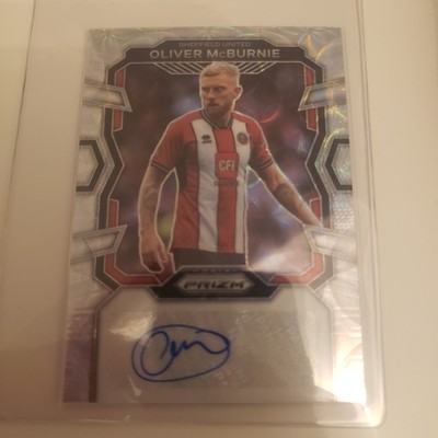 2023-24 Panini Prizm Oliver McBurnie Sheffield United Choice Prizm Auto