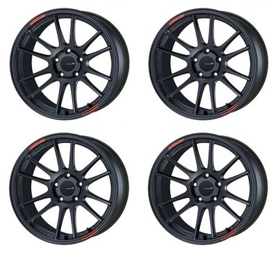 Genuine ENKEI Wheels GTC01RR 18x9.0J +35 5x114.3 Gunmetallic [Set of 4]