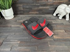 Nike Air Max Cirro Slides Black Red DC1460-002 Men  s Size 8