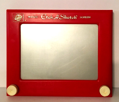 Vintage Ohio Art Classic Etch A Sketch Mechanical Drawing Toy