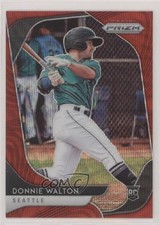 2020 Panini Prizm Tier III Red Wave Prizm 20/99 Donnie Walton #201 n0c