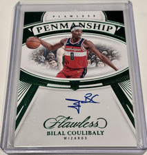 2023-24 Panini Flawless Penmanship Auto RC Emerald Green /5 Bilal Coulibaly Rare