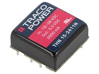 "Thn 15-2411N Wandler: Dc/Dc 15W Ueing: 18-36VDC Uausg: 5VDC Iausg: 3A 1\"X1\" Trac"