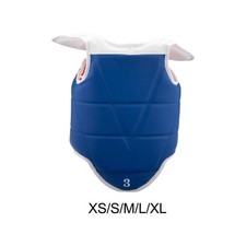 Unisex Kids Karate Chest Guard Reversible Belly Protection Boxing Body Protector
