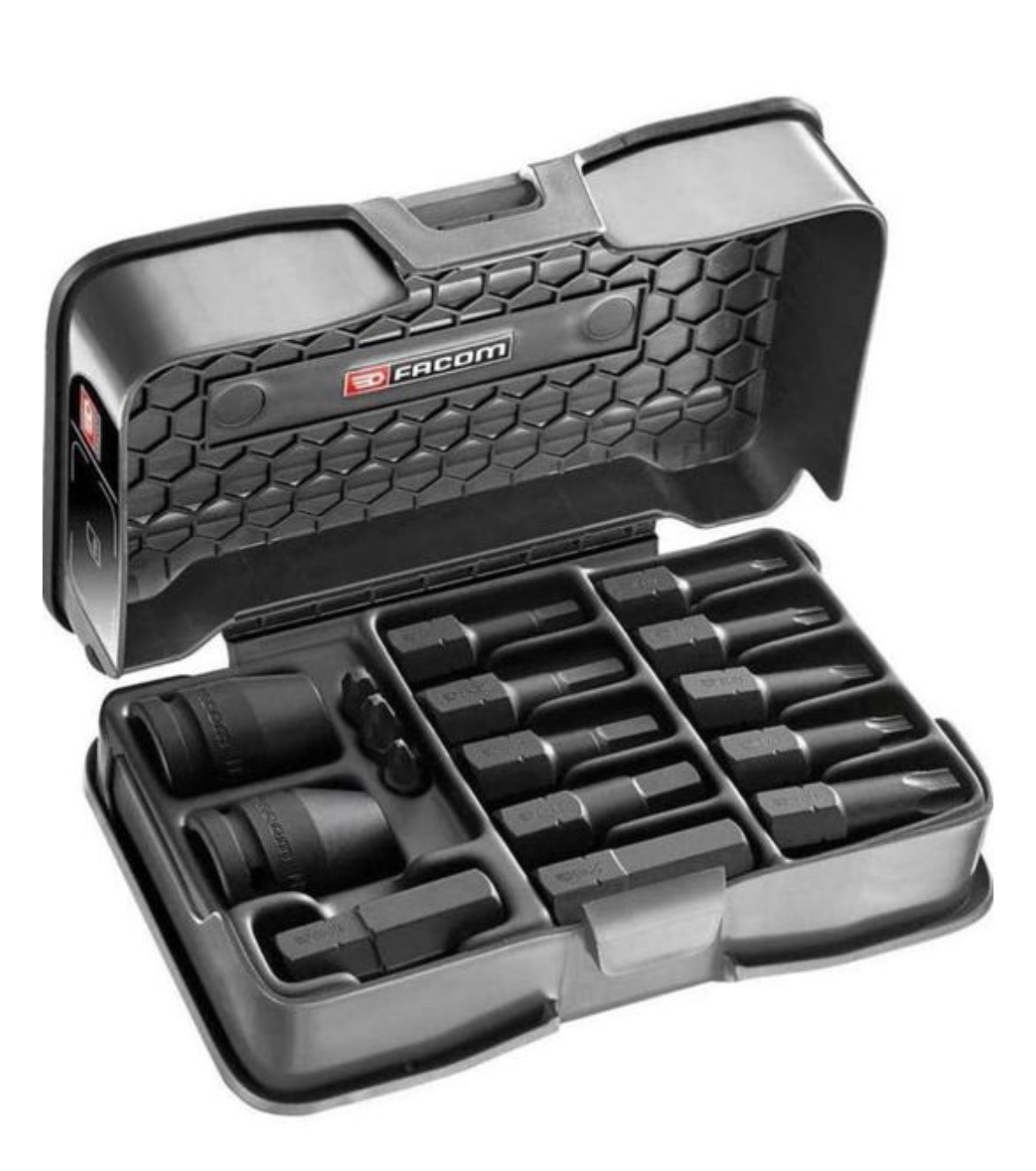 FACOM JHX.14A Coffret de 14 Douilles Impact 3/8'' Chrome-Molybdène Haute Résistance