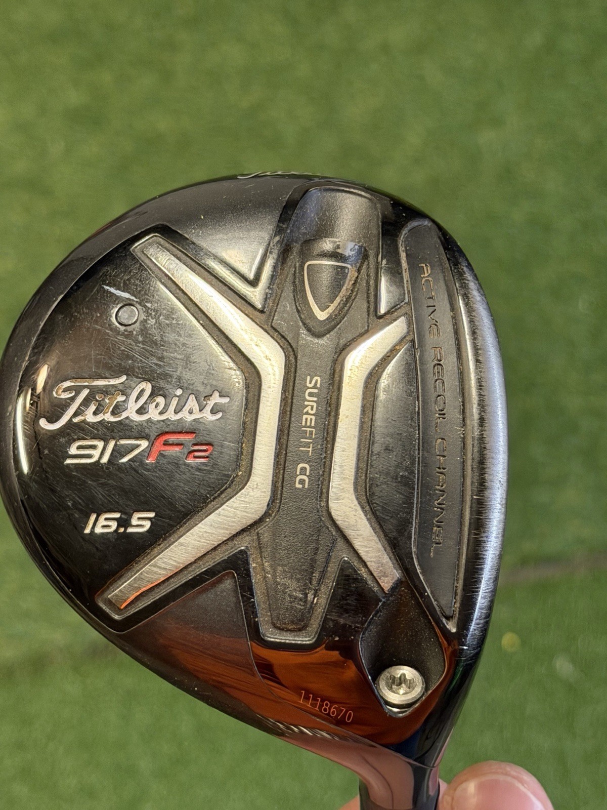Titleist 917 F2 4 Wood Stiff Fujikura Speeder Shaft