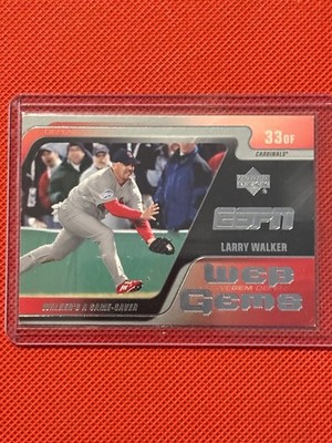 2005 Upper Deck ESPN Web Gems Larry Walker #WG-16 Insert