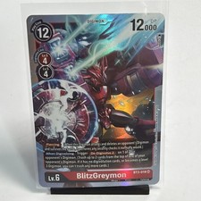 BlitzGreymon Super Rare Release Special Booster 1.5 Foil BT3-018 SR NM Card