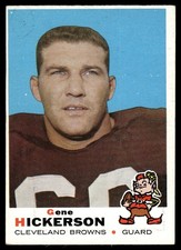 1969 Topps Gene Hickerson Cleveland Browns #209