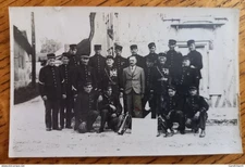 Aube? Carte Photo Militaires Médailles Romilly sur seine? Nogent? Brienne le cha