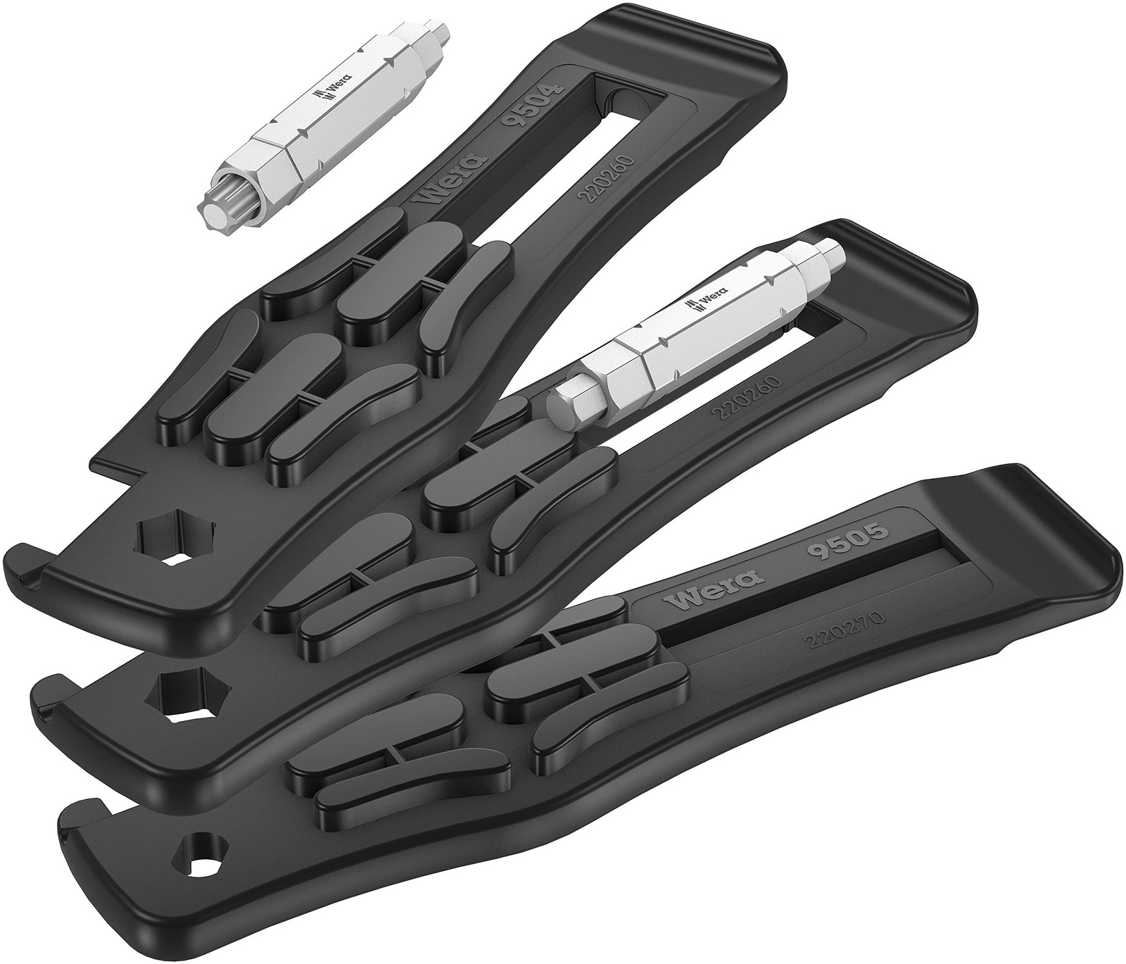 Wera 05004182001 Bicycle Set 15, Tyre Lever Set, 5 Pieces