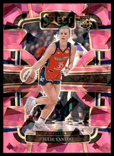 2024-25 Panini Select WNBA Pink Ice Prizms Julie Vanloo RC Washington Mystics