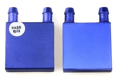 2PCS Aluminum Water Cooling Block for Computer PC CPU Graphics Radiator Heats...