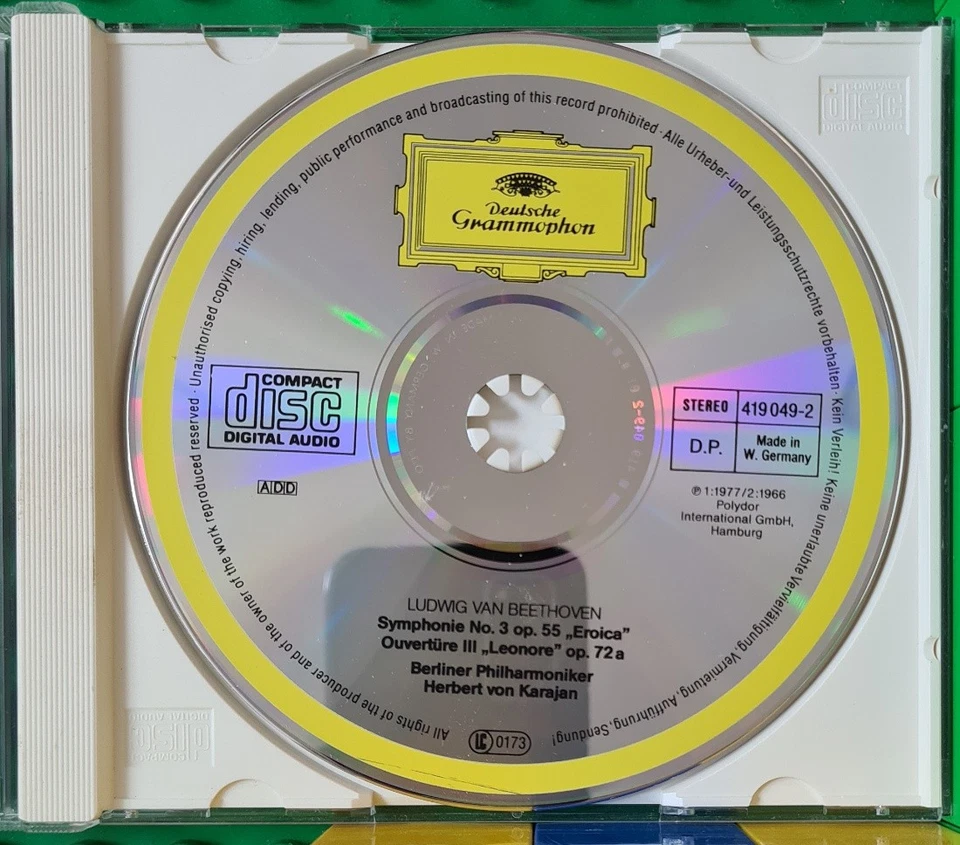 Beethoven - Symphonie Nr.3 Eroica - Deutsche Grammophon - CD - Bild 3 von 3