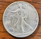 Uncirculated 1943 Philadelphia Mint Silver Walking Liberty Half