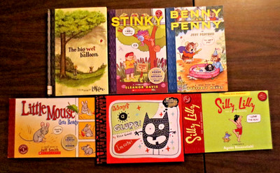 A TOON BOOK Ser. Lot of 6 Comics STINKY~SILLY LILLY~BENNY & PENNY~LITTLE MOUSE