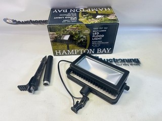 Hampton Bay Multi Lumen LED Flood Light Used
