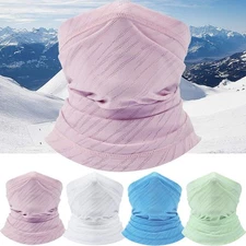UV Protection Face Mask Neck Gaiter Scarf Non-Slip Breathable Bandana Balaclava