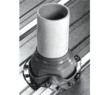 BRAMEC 17672 Dektite Pipe Flashing 1/4"-4" EPDM Gray Waterproof Seal