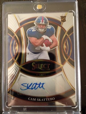 2025 Panini Select - Rookie Signatures Cam Skattebo #RSI-CSO (AU, RC)