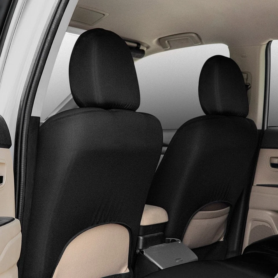 For Chrysler Town & Country 90-97 Kingston 2nd Row Black Custom Seat Cover — 第 3/4 张图片