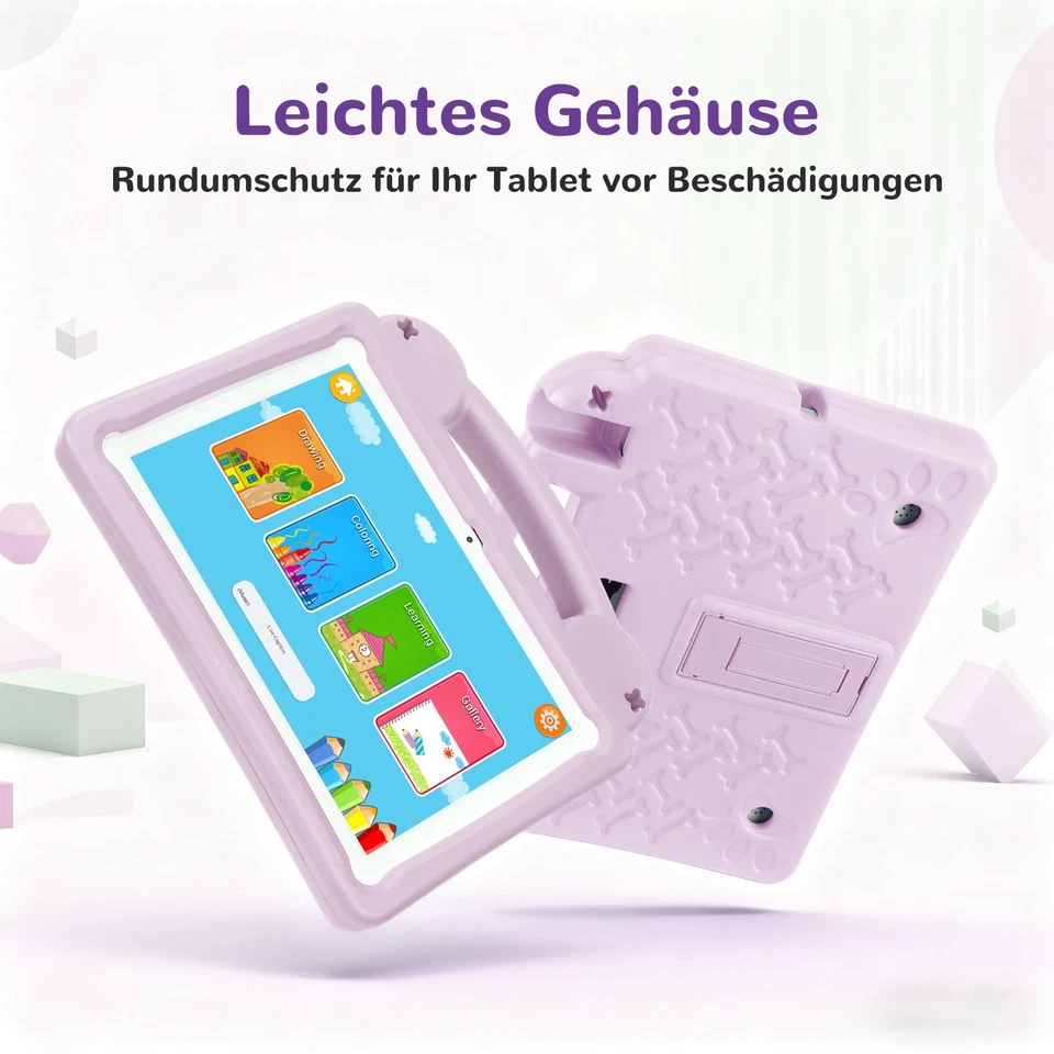 Kinder Tablet 10.1 Zoll Andriod 15 8GB+64GB 5000mAh Dual Kamera Wifi6 Bluetooth - Bild 4 von 4