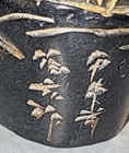 Shuikengtian Black Shoushan Stone Seal Depicting a Recluse 水坑田黑寿山石雕高士风景印 t4-2 — photo 7