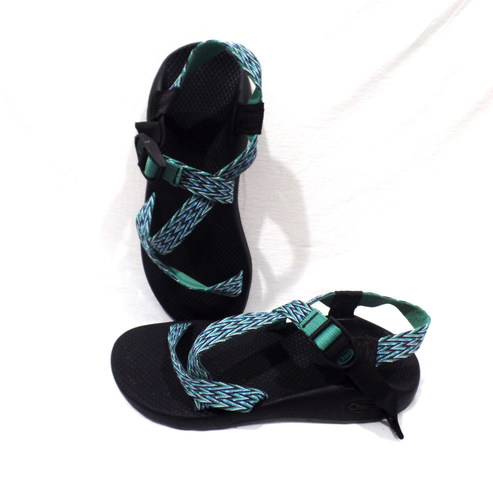 Chaco Women's Z/2 Classic Outdoor Water Hiking Sport Water Sandals Size 10 Teal