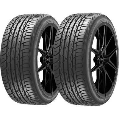 (QTY 2) 265/30R19 Zenna Argus UHP 93W XL Black Wall Tires