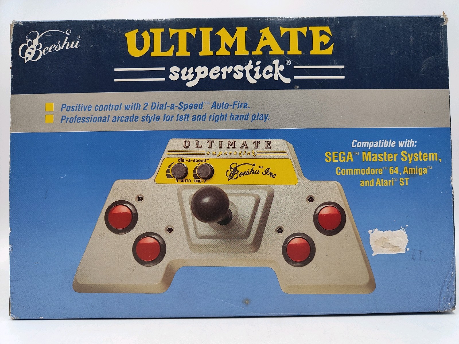 Joystick Beeshu Ultimate Superstick Professionale - Pezzo Raro Retro