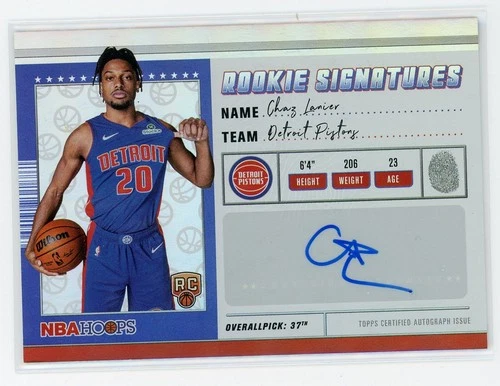 2025 Topps Signature Chaz Lanier Base (RAW)