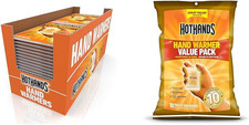 Hand Warmers 40 Pair  10 Pair Value Pack - up to 10 Hours Natural Odorless Air