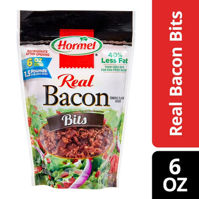 Share HORMEL Real Bacon Bits Topping, Salad Topping,25 Calories Shelf-Stable,6oz