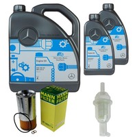 MANN-FILTER Inspektionspaket 7L MotoröL 5W-40 Mb 229.5 FüR Mercedes-Benz Kombi
