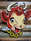 VINTAGE BORDENS PORCELAIN SIGN OLD ELSIE COW DAIRY FARM MILK ICE CREAM CHEESE