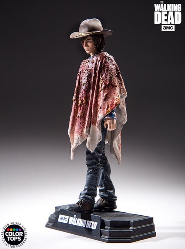 McFarlane Toys Color Tops - The Walking Dead - Carl Grimes 7” - Picture 2 of 11