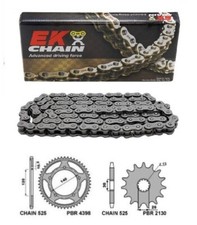 Triumph Bonneville 900 BJ 2005 KIT KETTENANTRIEB EK 525 KRONE RITZEL
