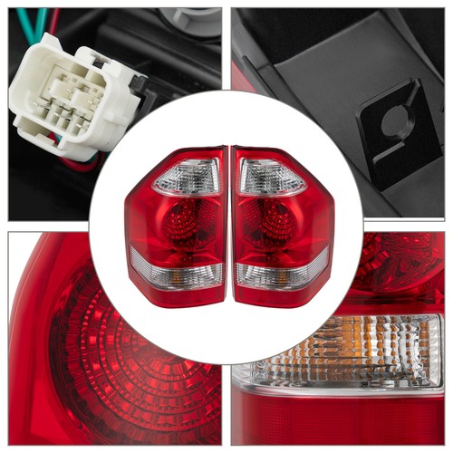 Left+Right Tail Lights Assembly For 2003-2006 Mitsubishi Montero Pajero Shogun